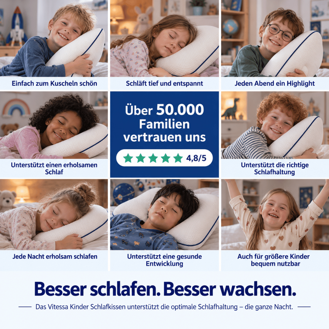 Vitessa Kinder Schlafkissen