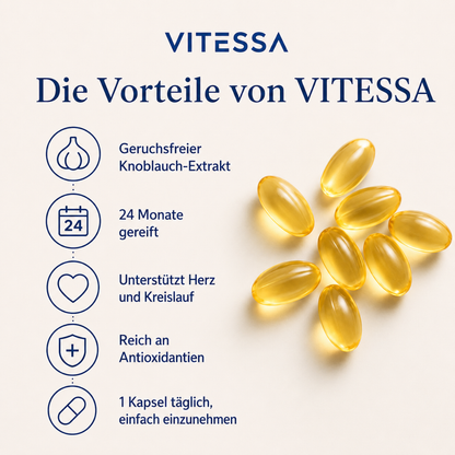 Gealterter Knoblauch-Extrakt — Klinische Unterstützung für einen gesunden Blutdruck