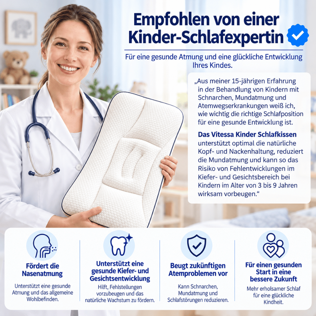 Vitessa Kinder Schlafkissen